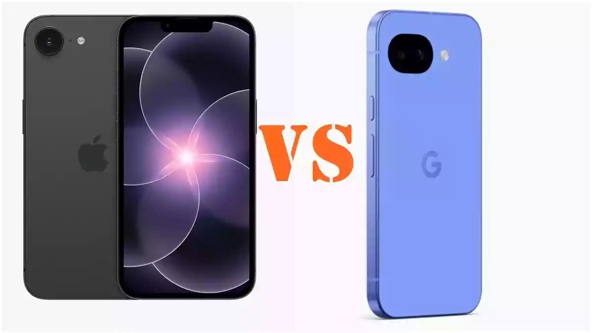 iPhone 17e या Pixel 10a कौन सा स्मार्टफोन खरीदना चाहिए. दरअसल, दोनों स्मार्टफोन की कीमत में 15 हजार रुपये का अंतर है और दोनों के OS अलग-अलग हैं. इसके बावजूद दोनों ही हैंडसेट अपनी-अपनी फ्लैगशिप सीरीज के