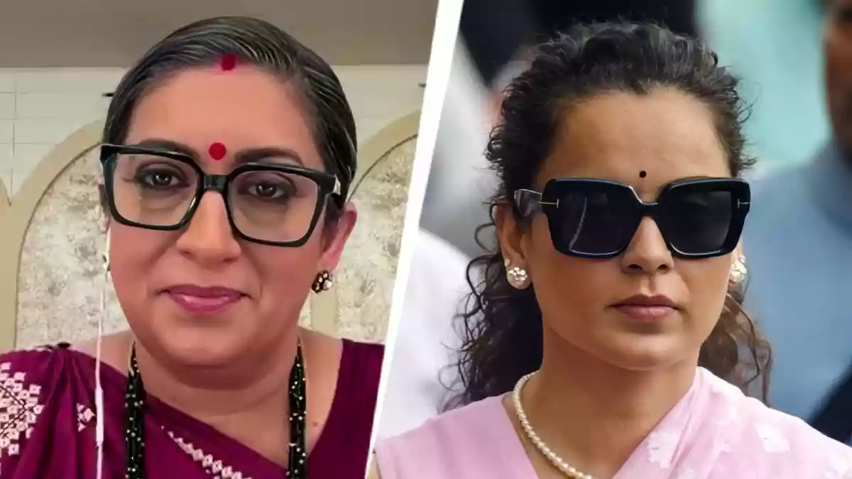 कंगना के 'जेनरेशन गटर' बयान पर स्मृति ईरानी का रिएक्शन