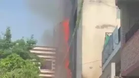 दिल्ली के मालवीय नगर के रेस्टोरेंट कम होटल में लगी भीषण आग में विदेशी नागरिकों समेत कई लोगों की जान चली गई है. इस हादसे के अब दर्दनाक वीडियो सामने आए हैं. राष्ट्रीय राजधानी दिल्ली के