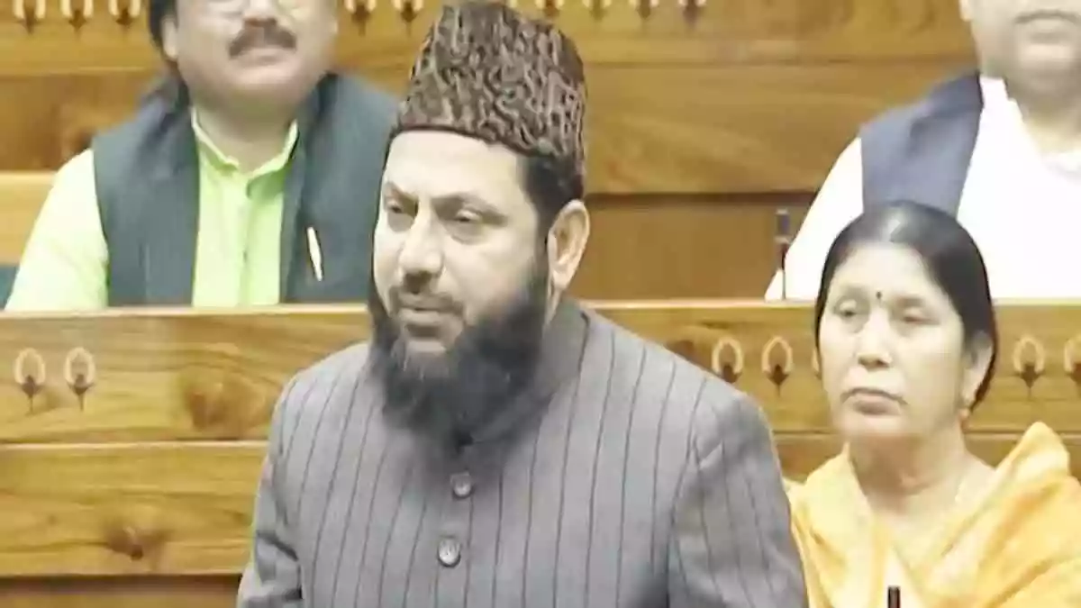 लोकसभा में SP सांसद मोहिबुल्लाह नदवी का विवादित बयान