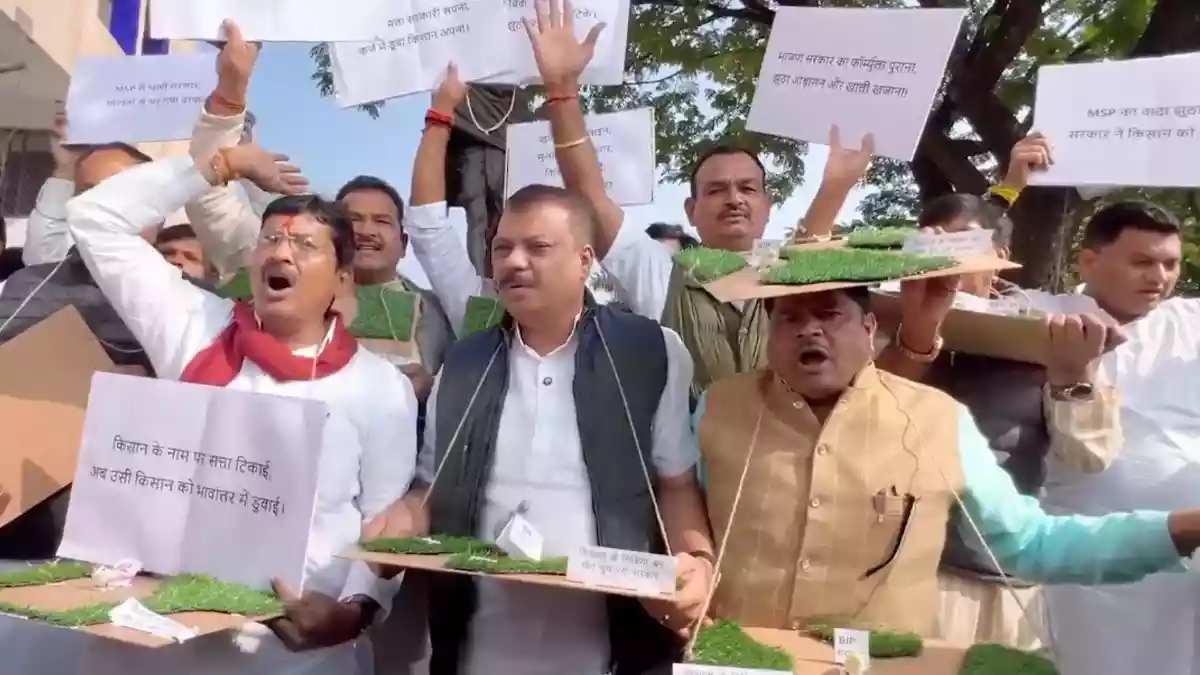 MP विधानसभा में हंगामा