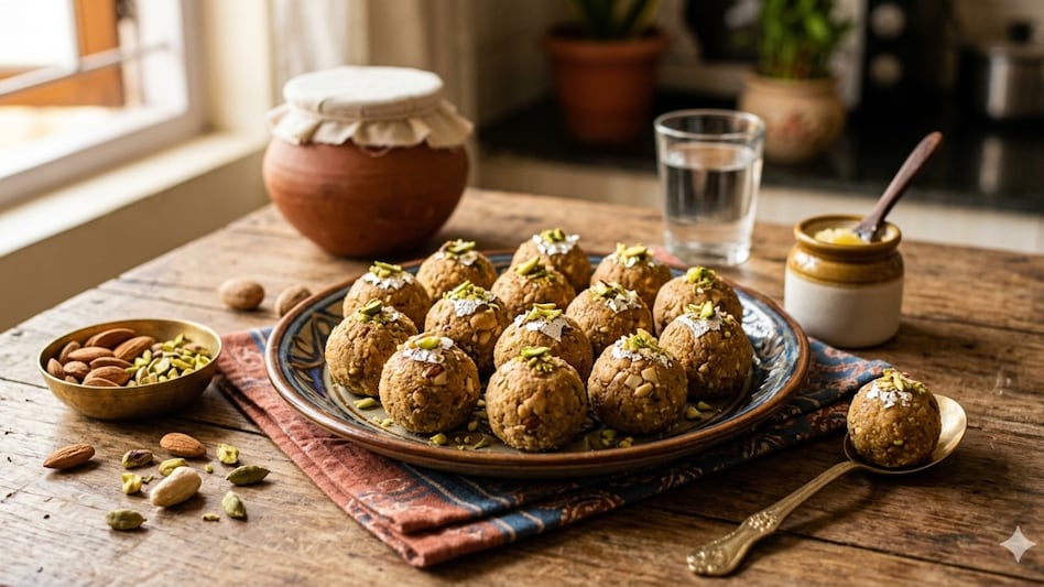 अगर आपको मीठा खाने का शौक है लेकिन चीनी एवॉइड करना चाहते हैं तो यहां हम आपको बिना चीनी के हाई प्रोटीन वाले लड्डुओं की रेसिपी बता रहे हैं. गर्मियों की शुरुआत होते ही उत्तर भारत के घरों