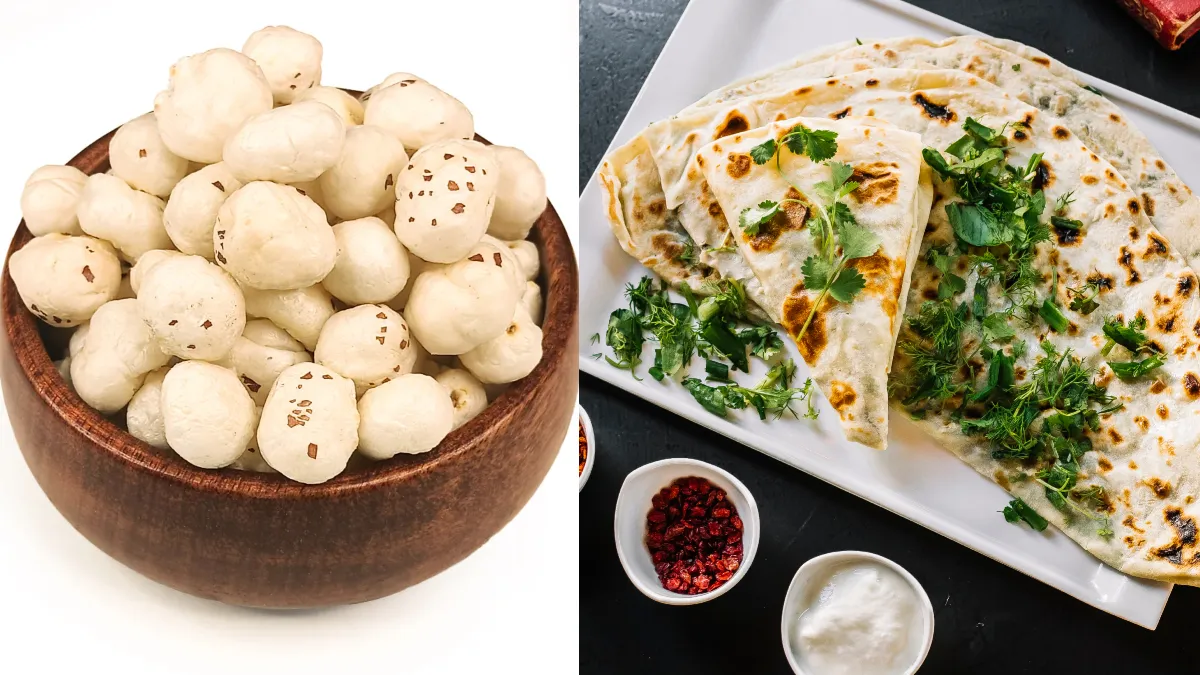 नाश्ते में मखाने का पराठा बनाकर खाएं