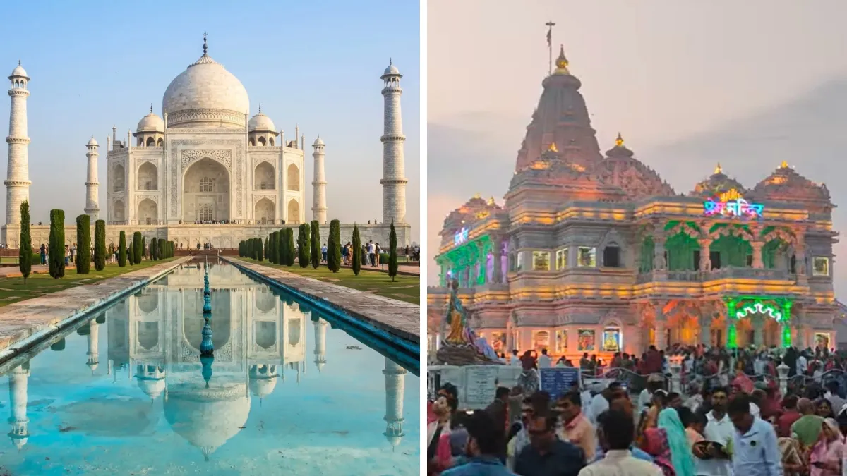 नोएडा एयरपोर्ट से सीधे जा सकेंगे ताजमहल और मथुरा-वृंदावन
