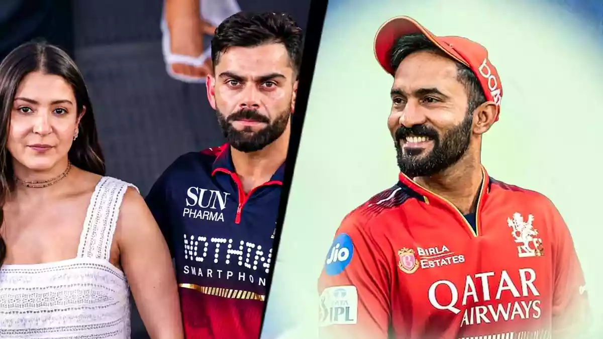 IPL फाइनल में रॉयल चैलेंजर्स बेंगलुरु ने गुजरात टाइटन्स को पांच विकेट से हराकर दूसरी बार IPL ट्रॉफी जीती. मैच के बाद विराट कोहली और अनुष्का शर्मा ने ग्राउंड पर जश्न मनाया. RCB के फैंस और टीम