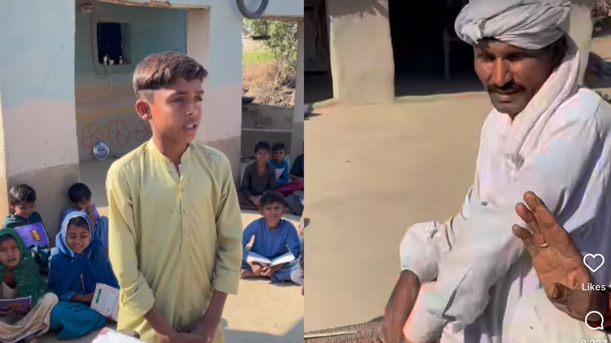 पाकिस्तान के स्कूल में हिंदू बच्चे ने लगाया 