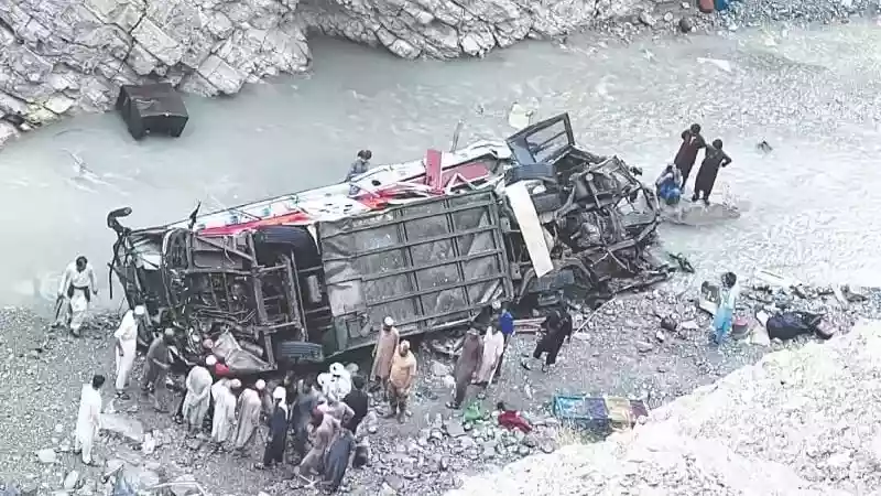 पाकिस्तान में भीषण हादसा