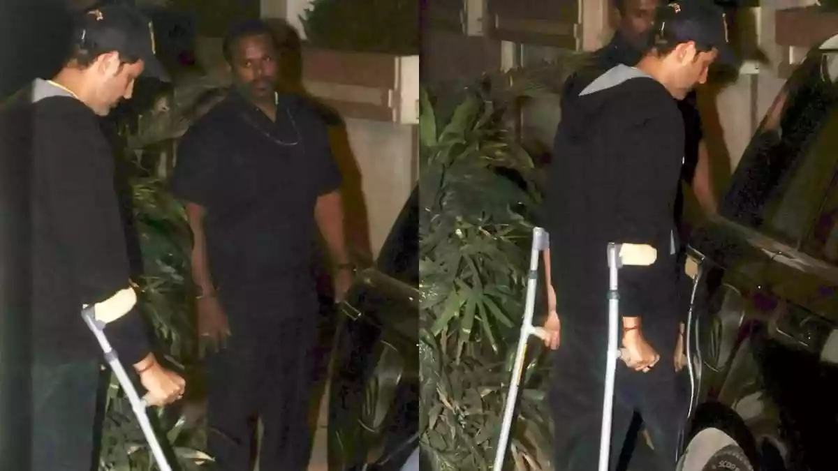 ऋतिक रोशन को लगी चोट