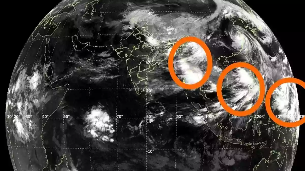 भारत के अधिकांश हिस्सों में सूखा पड़ रहा है, लेकिन प्रशांत महासागर में मौसमी सिस्टम बन रहे हैं. अगर ये बंगाल की खाड़ी पहुंचे तो 18-25 जुलाई में मॉनसून की वापसी हो सकती है. भारत के मौसम में