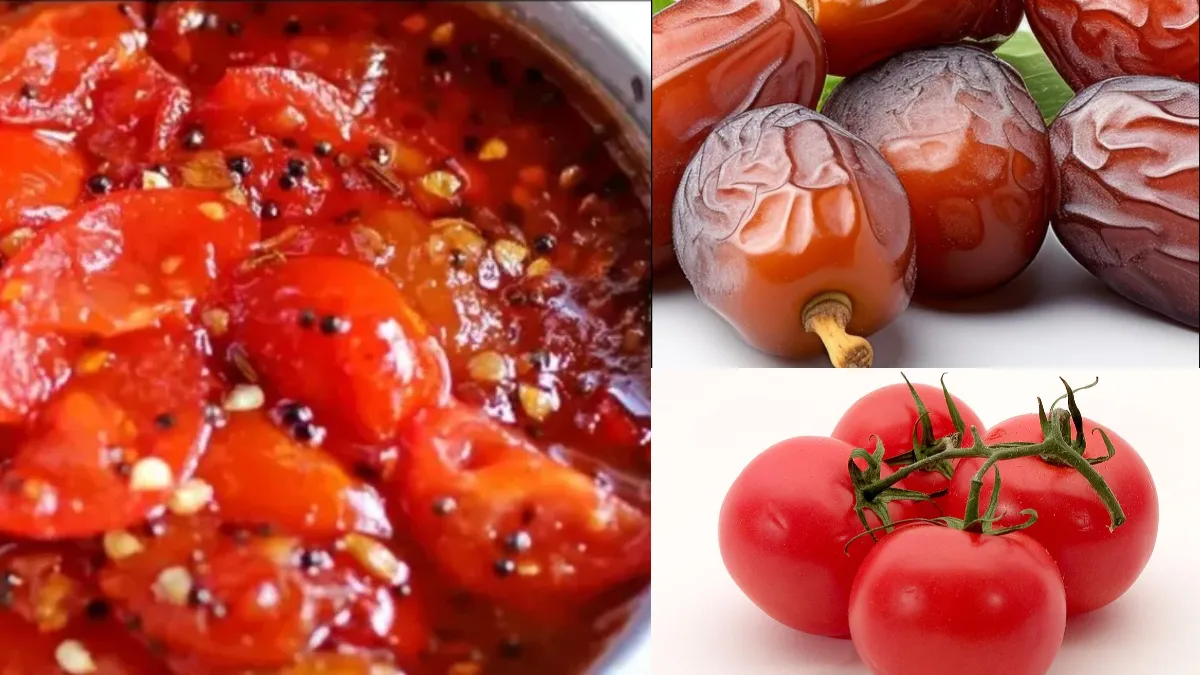 सुबह नाश्ते में पराठे के साथ खाएं टमाटर और खजूर की चटनी