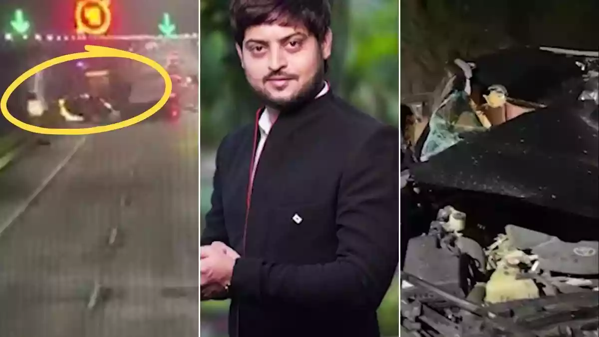 टेम्पो से भिड़ी तेज रफ्तार फॉर्च्यूनर