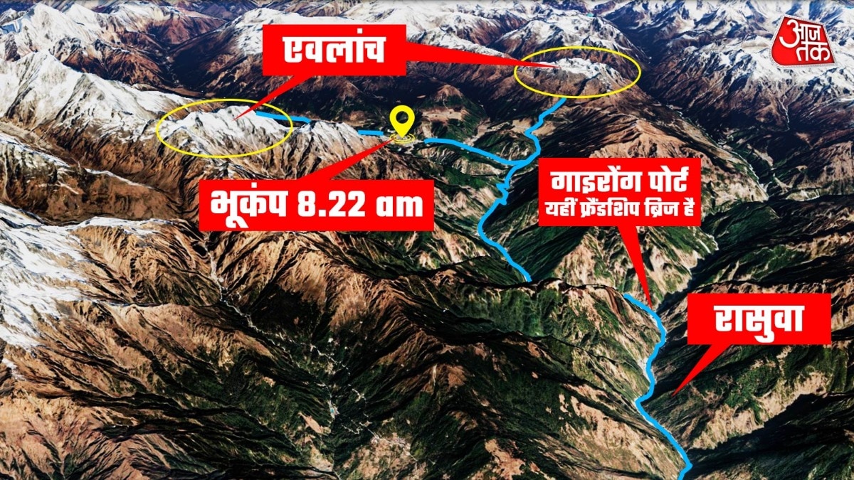नेपाल में आए फ्लैश फ्लड की वजह भूकंप से गिरने वाले एवलांच माने जा रहे हैं. एवलांच ने ल्हेंदे नदी का रास्ता रोक दिया. इससे त्रिशूली और भोटेकोशी नदी में फ्लैश फ्लड आई. भारी बारिश मुख्य