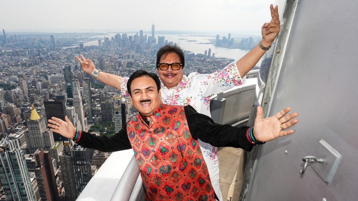 TMKOC की टीम पहुंची एम्पायर स्टेट बिल्डिंग